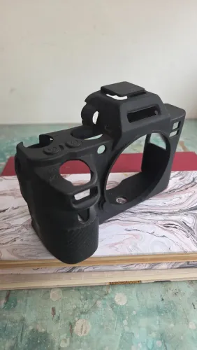 Capa de silicone para câmeras DSLR ou mirrorless