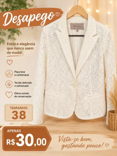 Blazer branco 