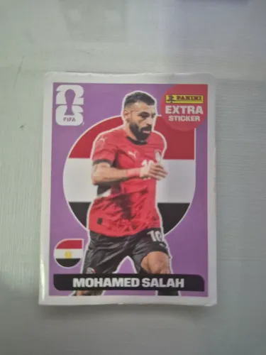 Figurinha Panini Copa 2026 #1 M. Salah Legend Roxa