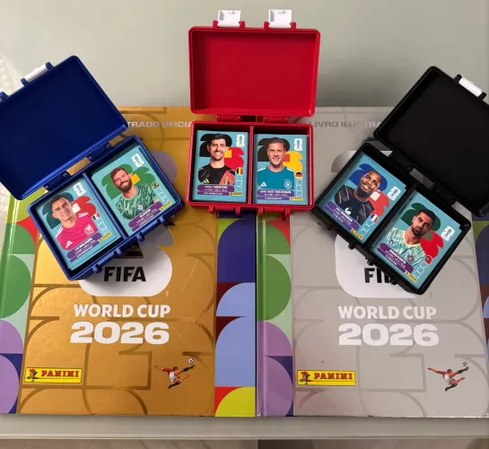 Kit do Álbum da Copa 2026 ouro ou prata 