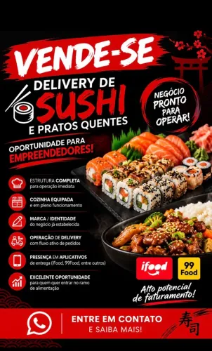 Delivery de sushi!