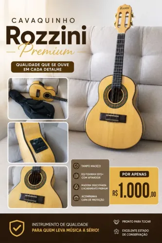 Cavaquinho Rozzini Premium