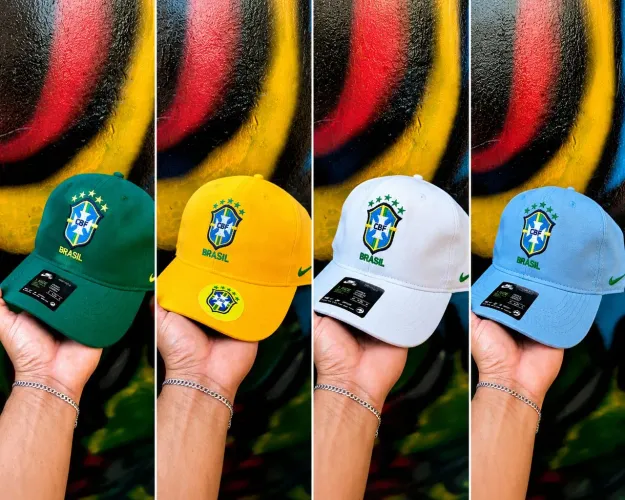 Boné da seleção