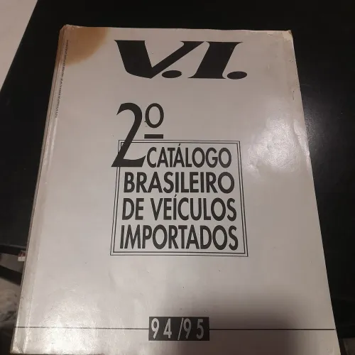 Catálogo brasileiro de veículos importados ano de 94/95