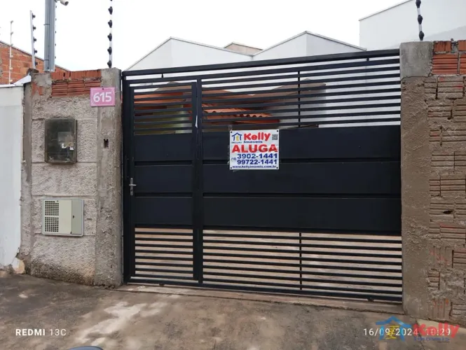 Casa para Locação em Presidente Prudente, Parque Residencial Servantes II, 2 dormitórios,