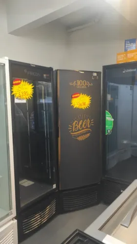 Bh Cervejeira Fricon Porta sólida ou porta de vidro orçamento AQUIII