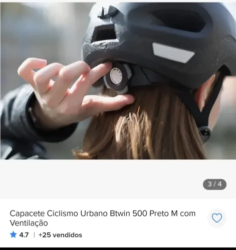 Capacete bike Decathlon