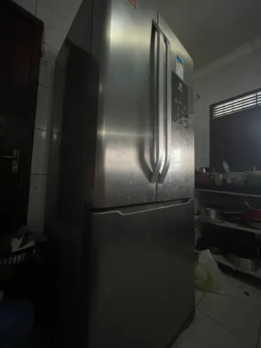 Vendo refrigerador 3 portas inox Electrolux