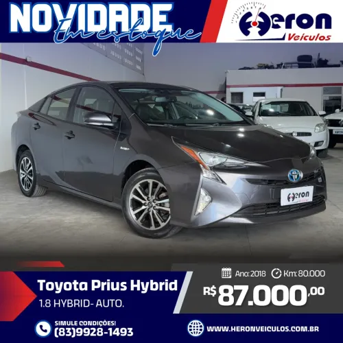 Toyota Prius Hybrid 1.8 16V 5P Aut. 2018