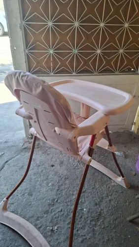 Cadeira de alimentação menina rosa até 15kg