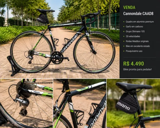VENDO Bike Cannondale CAAD8 | Shimano 105
