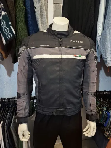 Jaqueta Tutto Moto Veloce Masculina Preto/Cinza - Tam P/M