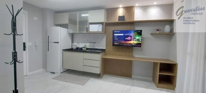 Studio Mobiliado para locação Gran Maia Giardino, 1 vaga R$3.740,00 + seguro fiançaf