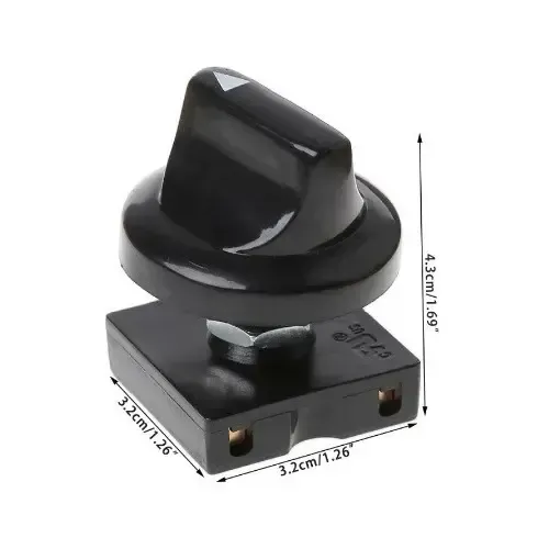 Chave Interruptor P/ Ventilador E Circuladores 3 Velocidades