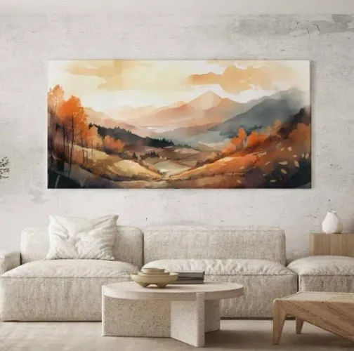 Quadro com Impressão em Tecido Canvas