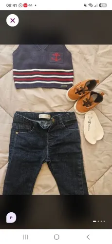Calça zara+ sapato teddy boom 17