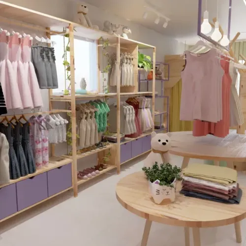 Móveis para loja infantil podendo ser adaptados 