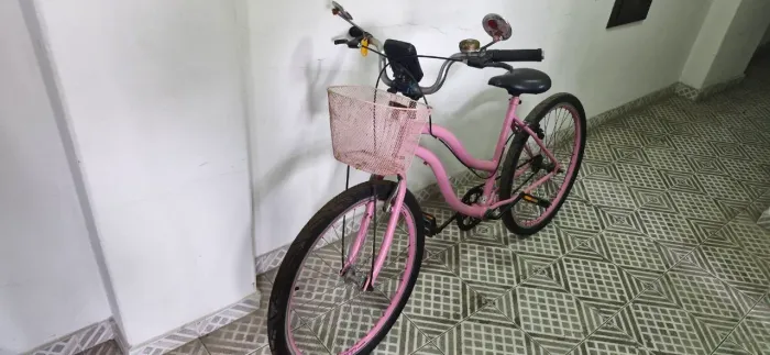 Bicicleta Rosa