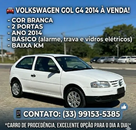 Volkswagen Gol Geração VI City 1.0 8V MI Total Flex 2P 2014