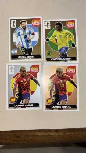 Messi Gold vini Gold yamal prata e bronze hakimi Gold e mbappe bordo 