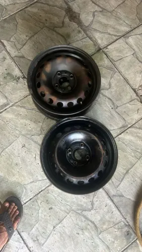 Calhas de ferro aro 14 Fiat