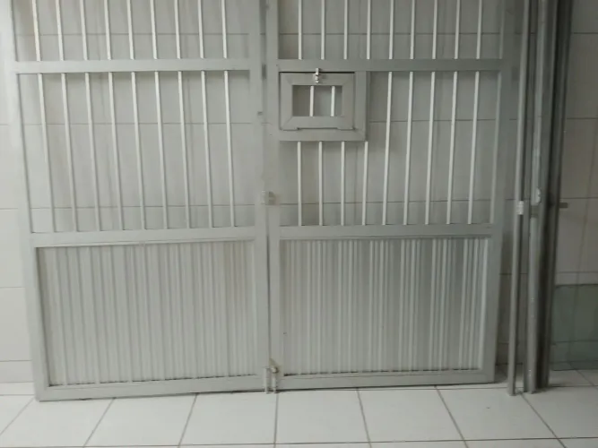 Portão de alumínio 
