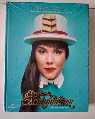 Livro: onfeitaria Escalofobética - Raiza Costa (NOVO LACRADO DE FÁBRICA).