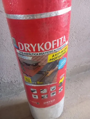 Manta asfáltica de 90cm da Dryko
