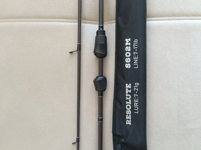 Vara de Pesca Mavllos Resolute 17lb Molinete Ação Rápida 