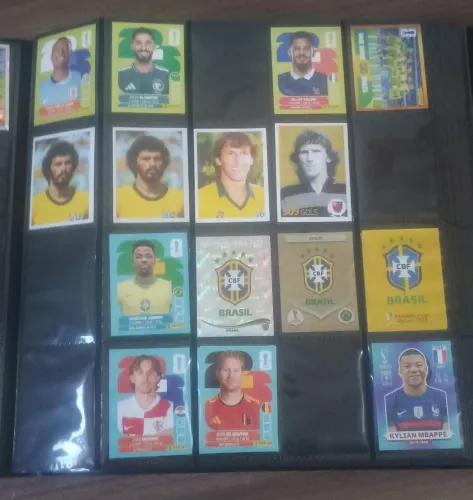 Figurinha do Brasil da copa de 1982