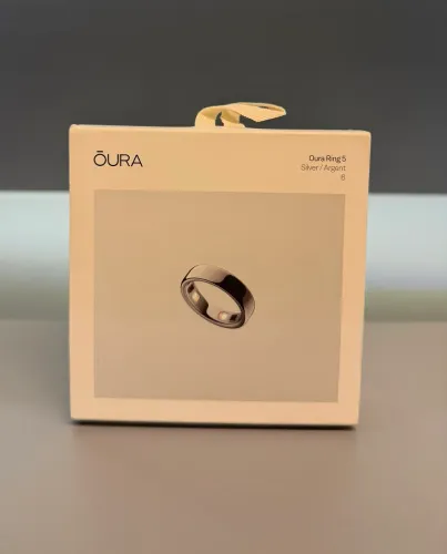 Oura Ring 5 Silver/Argent (6)