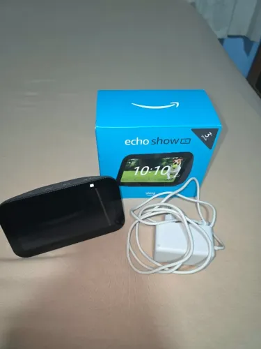 Novo Echo Show 5 (3ª geração - 2023) | Smart display com graves mais potentes e som mais n