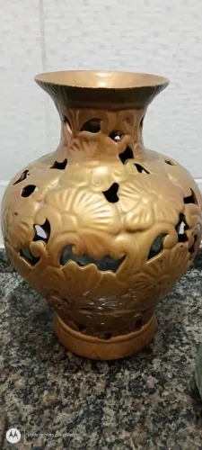 Vaso cerâmica década 1950