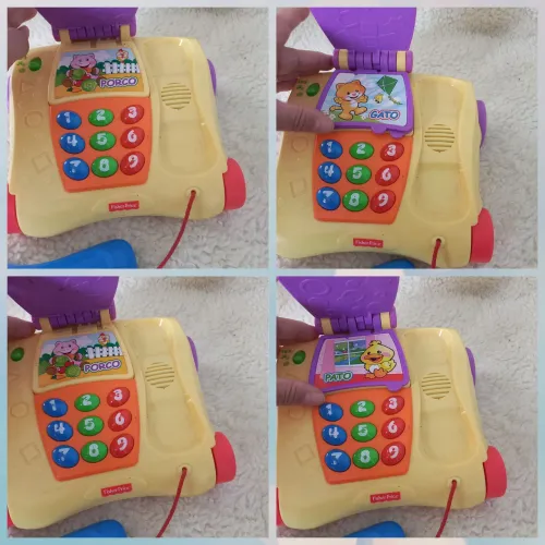 Telefone Didático Infantil Musical Fisher-Price - Cachorrinho Aprende Comigo