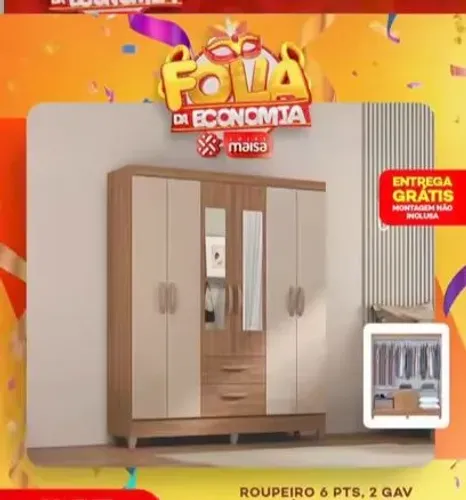 Armário e Guarda roupa Novo