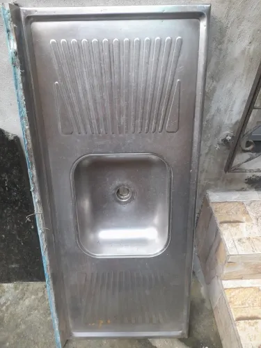 Pia de inox 1,20 mts.