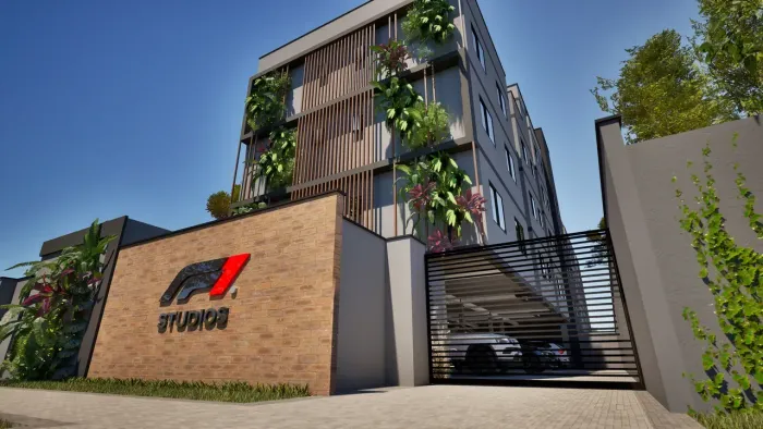 Studio no Hauer: F1 Studios  com 22m-  Unidades a partir de R$ 218 Mil