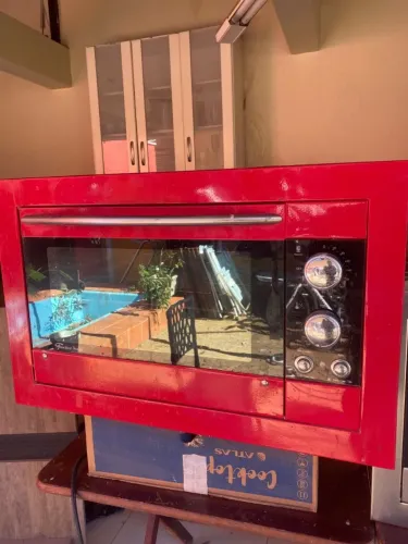 Forno Eletrico Fischer Vermelho