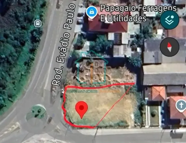 Terreno à Venda na Enseada da Pinheira, Palhoça por R$1.500.000