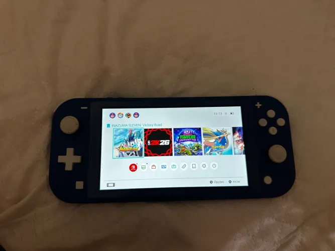 Nintendo switch lite completo com caixa