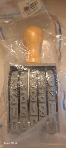 Numerador 10 mm 5 fitas