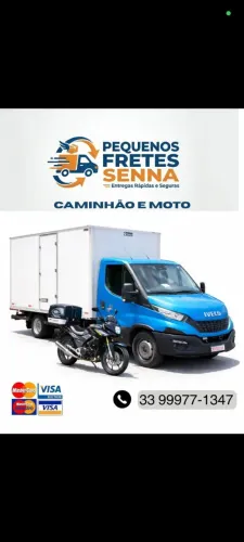 Pequenos fretes em Governador Valadares Mg