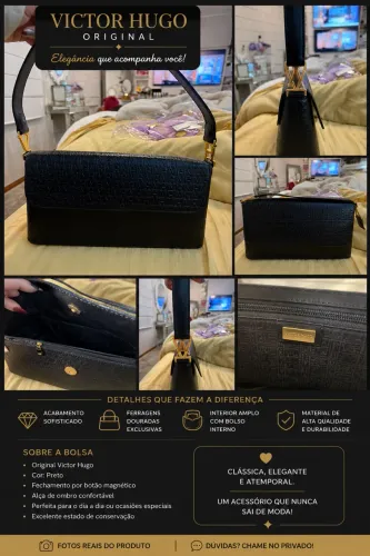  Bolsa Victor Hugo Original !!!