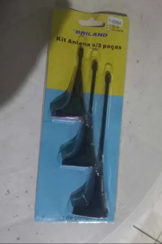 3 antenas decorativas