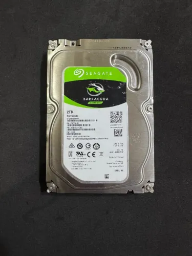 HDD/ HD 2 TB perfeito 100% pouco uso Seagate Barracuda