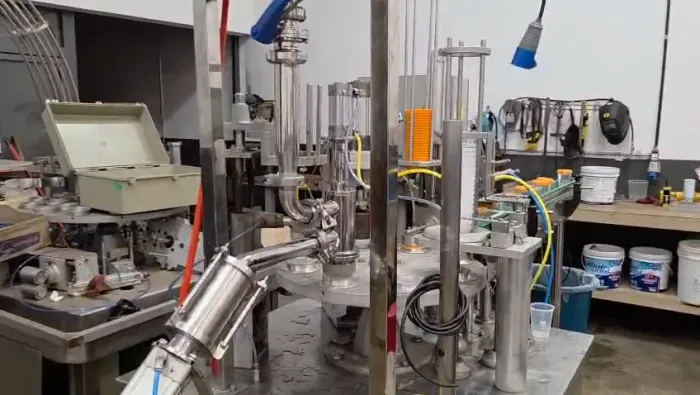 Máquina Dosadora para Copos de Requeijão