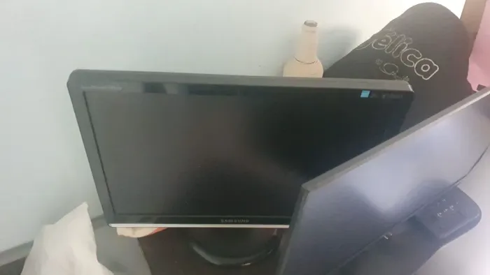 Monitor Samsung tela queimada