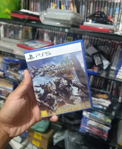 Jogo Monster Hunter Wilds Ps5 - Ac cartão e Olx pay temos outros jogos
