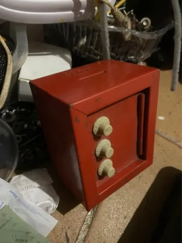 Mini Cofre Metal