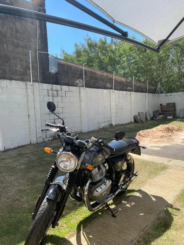 Continental GT preta/cinza 2021 650cc baixo KM